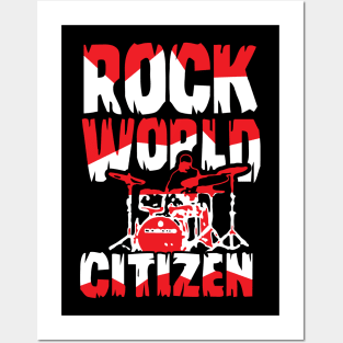 Rock World Citizen Posters and Art